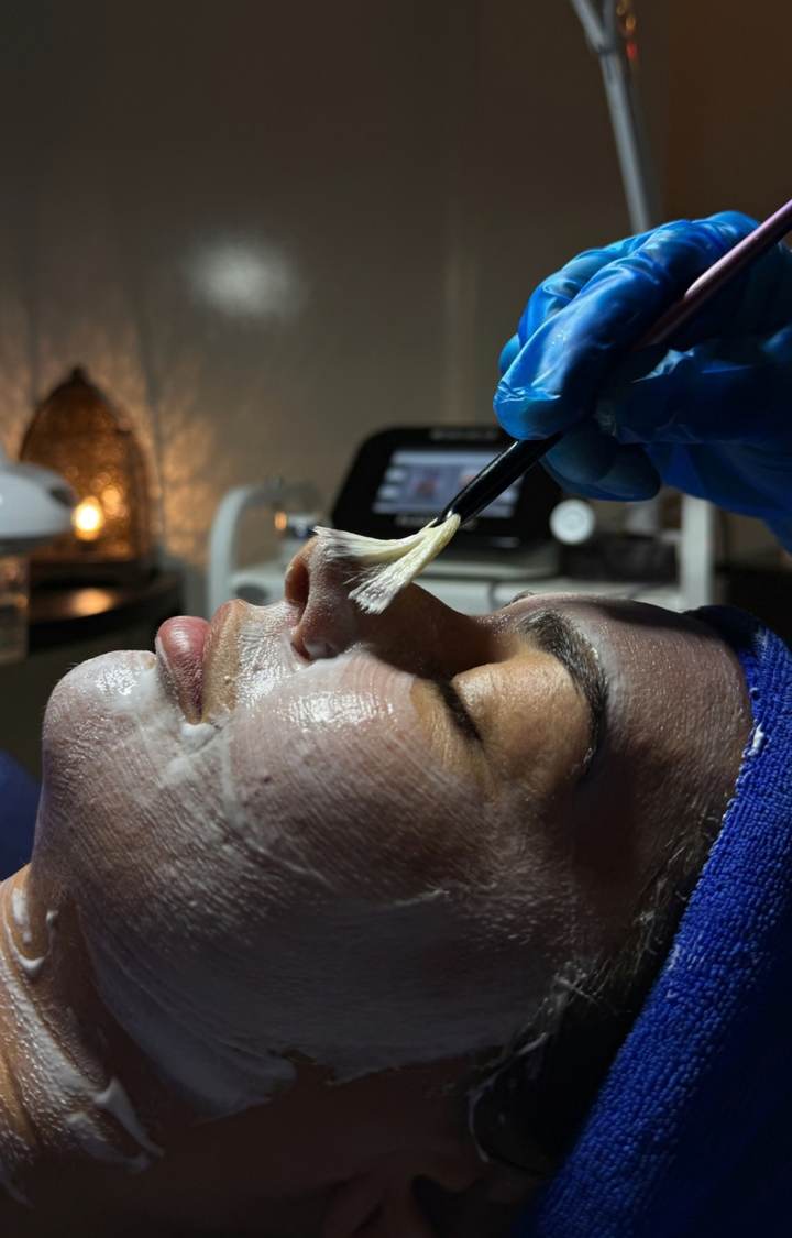 Facial avec extraction